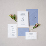 French Elegance Wedding Invitation Suite