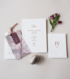 Romantic Florals Wedding Day Signage Bundle
