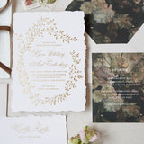Secret Garden Wedding Invitation Suite