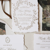 Secret Garden Wedding Announcement Bundle