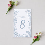 French Elegance Table Numbers