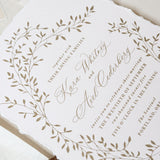 Secret Garden Wedding Invitation Suite