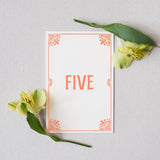 New Orleans Vintage Table Number
