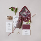 Romantic Florals Wedding Invitation Suite