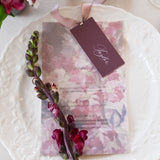 Romantic Florals Dinner Menu & Place Card Set